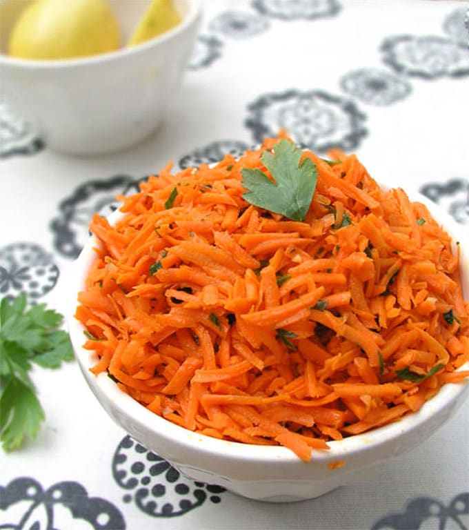 Hotový recept na mrkvový šalát 