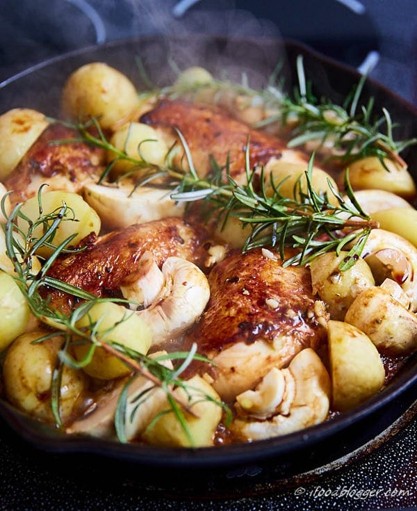 Hotový receptana zapekané zemiaky s mäsom 